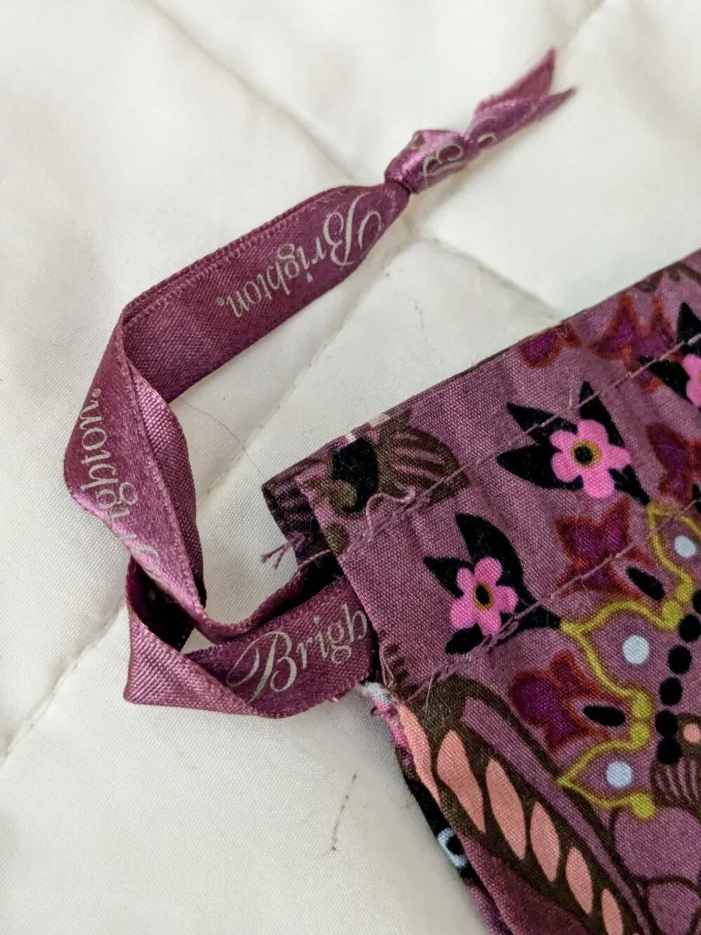 Brighton purple paisley